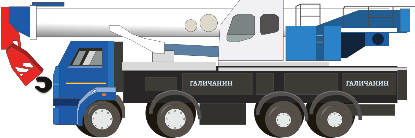 Аренда автокрана Галичанин КС-65713-1 в Горно-Алтайске и Республике Алтай